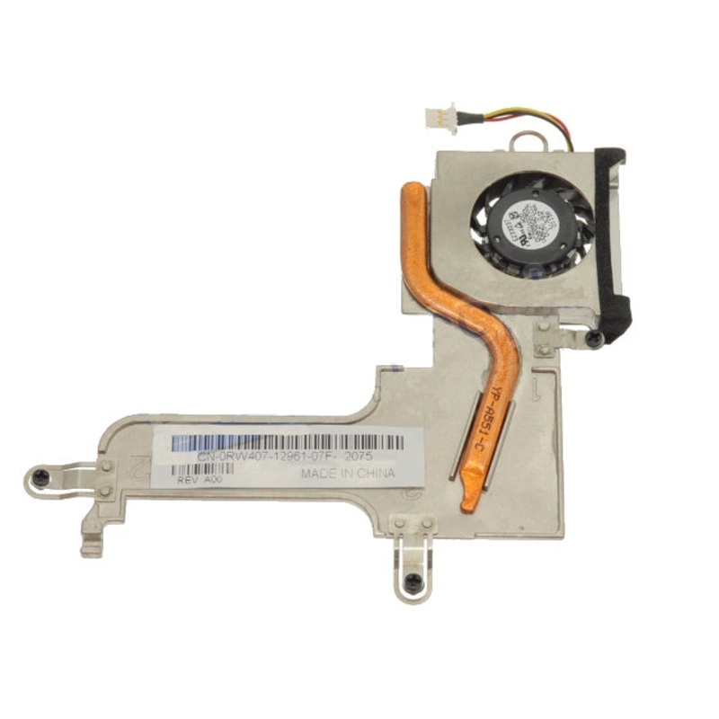 Used Dell OEM Latitude D430 Heatsink FAN Assembly RW407