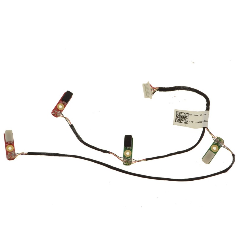 Used Dell OEM Preicsion 5720 XPS 27 7760 All-In-One Desktop Internal Microphones Set M8Y57