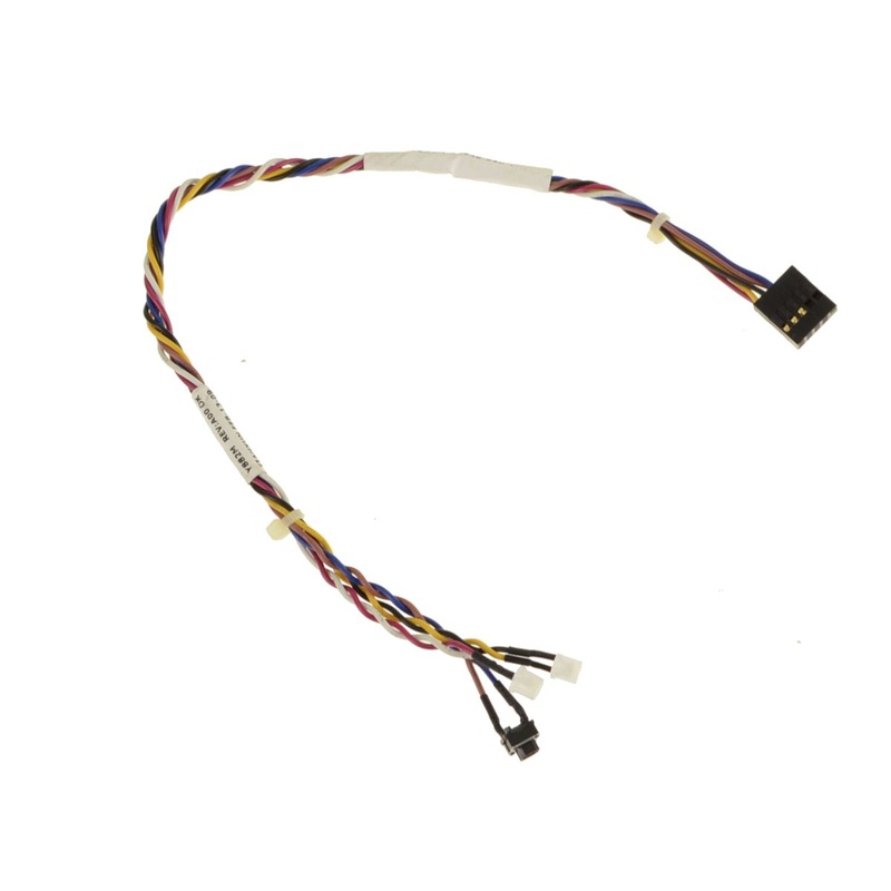 Refurbished Dell OEM Inspiron 580 Desktop Power Button and LED Cable Y882M