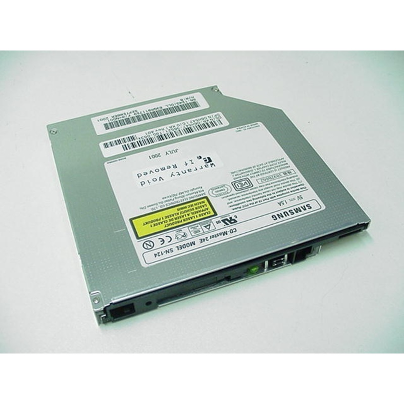 Used Dell OEM Latitude Inspiron Samsung 24X CD ROM Bare Drive