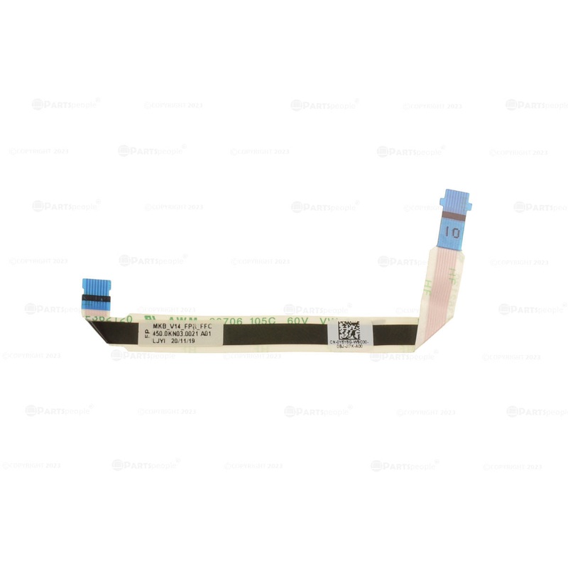 Used Dell OEM Vostro 5401 5402 Black Ribbon Cable for Fingerprint Reader Y6Y6G