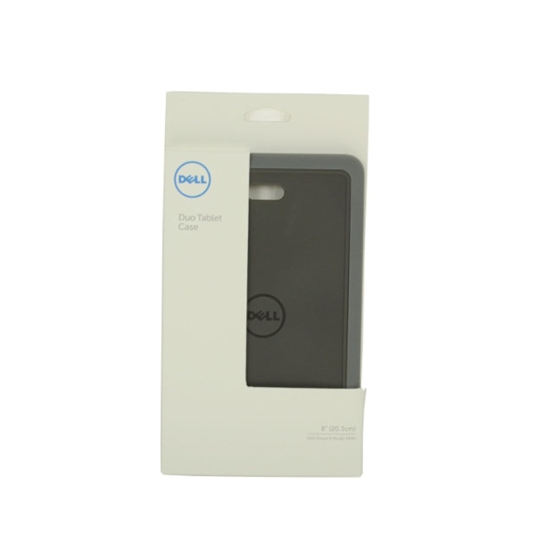 New Dark Gray Dell OEM Venue 8 3840 Tablet Rubber Duo Case RV39G
