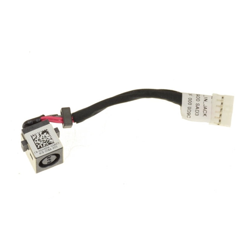 Refurbished Dell OEM Latitude E7450 DC Power Input Jack  Cable for Discrete Nvidia Graphics GH95W
