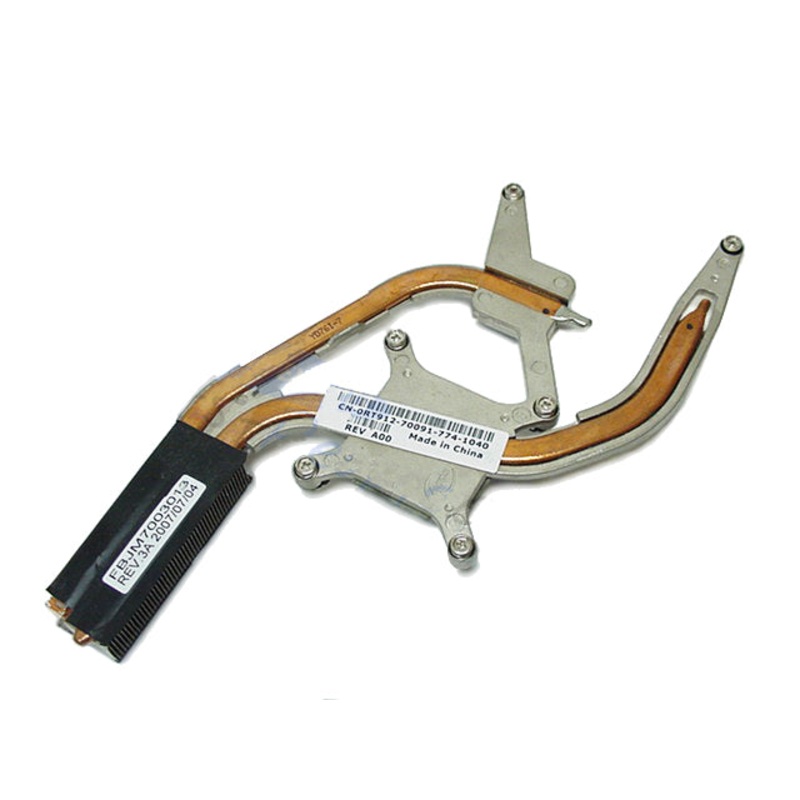 Used Dell OEM Latitude D830 Heatsink Assembly for Discrete Nvidia Graphics RT912