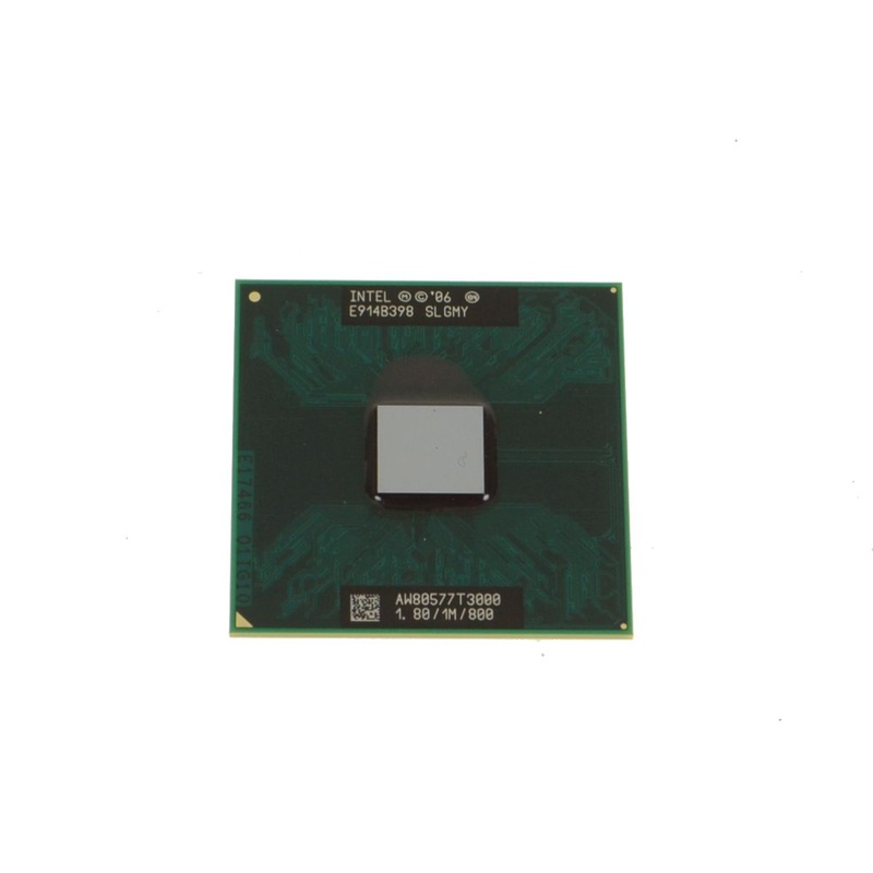 Used Intel Celeron T3000 1.8GHZ 1MB cache 800MHZ FSB CPU Processor SLGMY