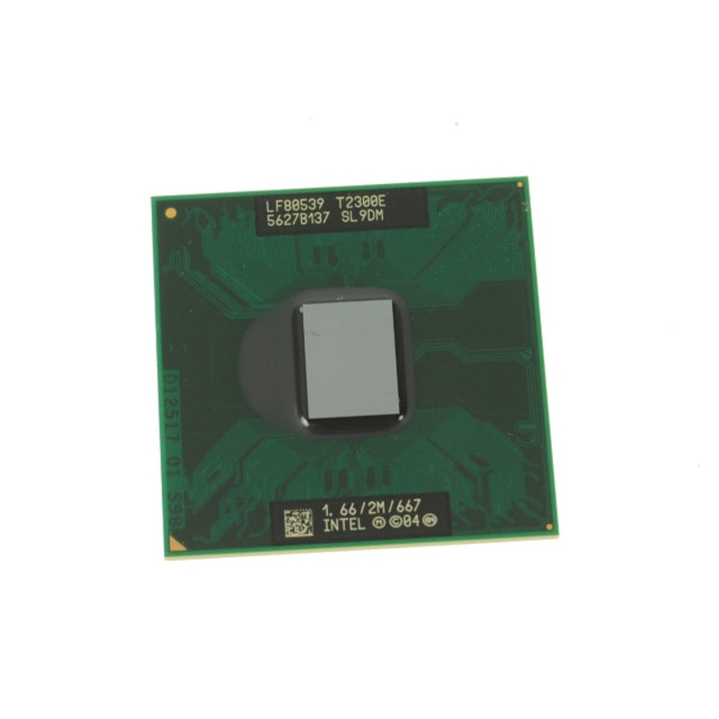 Used Intel Core Duo Mobile 1.66GHZ 2MB cache 667MHZ FSB CPU Processor T2300E