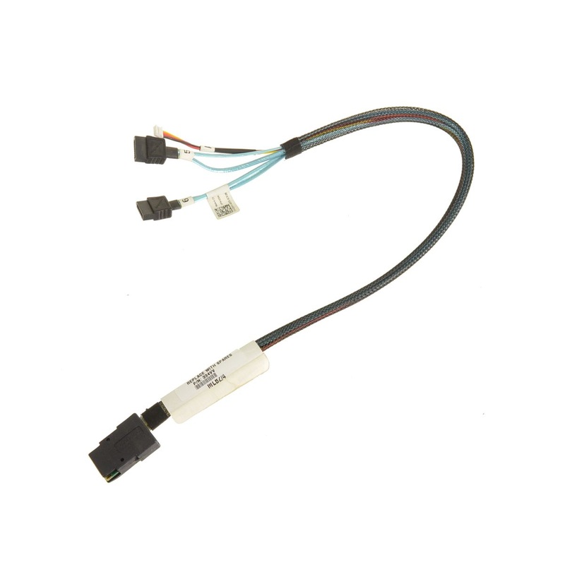 New Dell OEM PowerEdge C6100 Server 16 Inch Mini-SAS to 2xSATA/AUX Cable 334VV