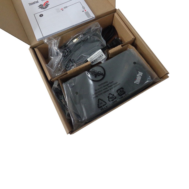New Lenovo ThinkPad USB 3.0 Pro Docking Station Kit w/ Power Adapter 40A70045US