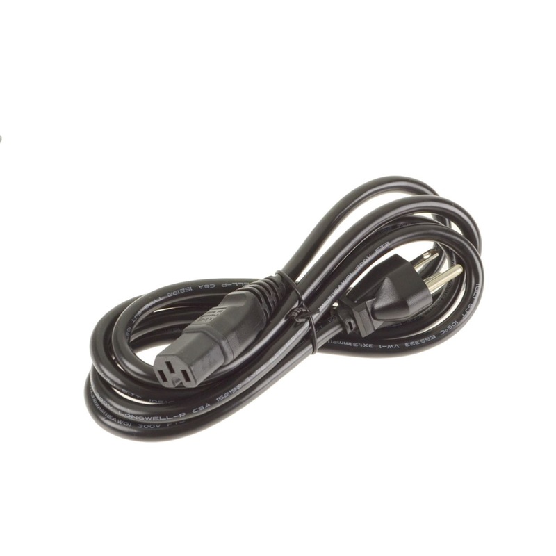 Refurbished Dell OEM 13A 125V 6FT 3-Prong Power Cord C15 9KKCP