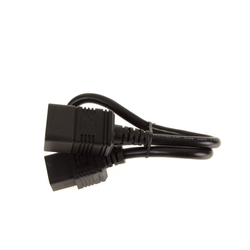 Refurbished Dell OEM C19  Power Cord 2 Foot Extension 15A 125V 2FT Cord C19 VHXWF