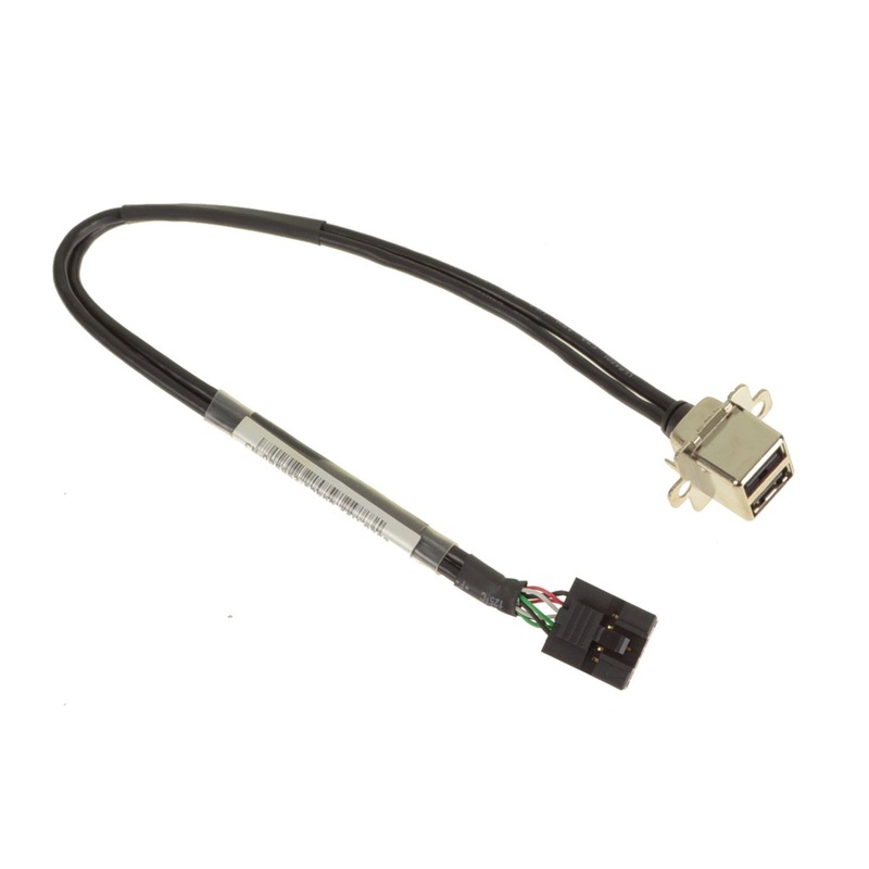 Refurbished Dell OEM powerEdge 830 Front Panel USB Ports I/O and Cable R5853