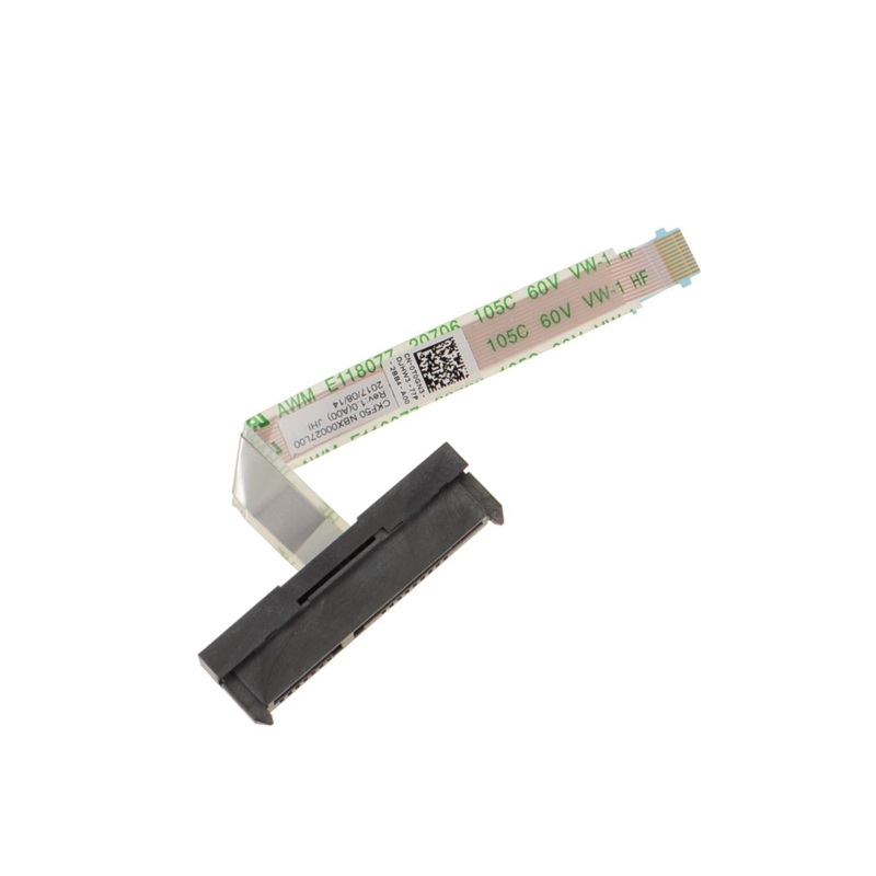 Used Dell OEM Inspiron 7577 G Series G7 7588 SATA Hard Drive Adapter Interposer Connector and Cable T0GN3