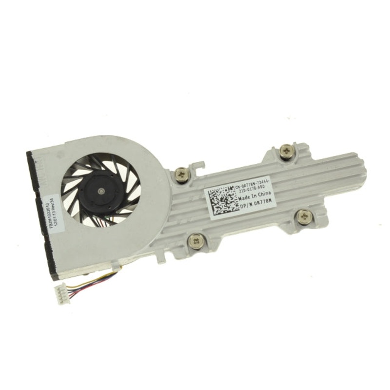 Used Dell OEM Latitude 2100 CPU Heatsink FAN Assembly R778N