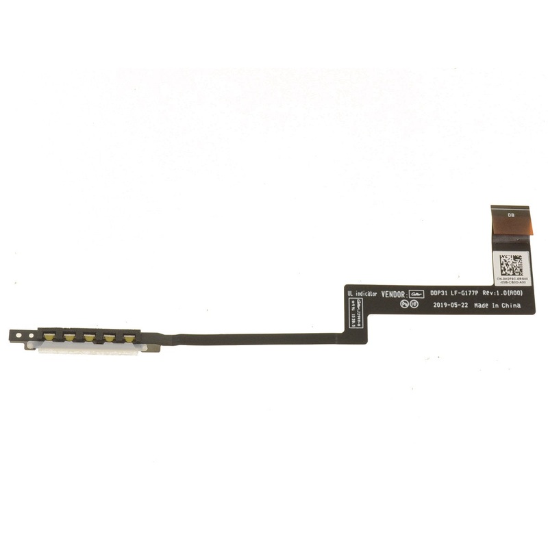 Used Dell OEM XPS 7390 2-in-1 Status Indicator LED  Cable H2F8C