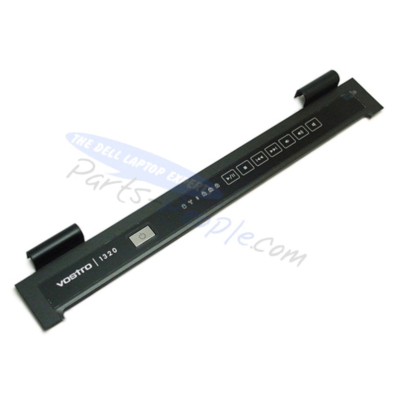 New Dell OEM Vostro 1320 Center Control Power Button Cover Assembly