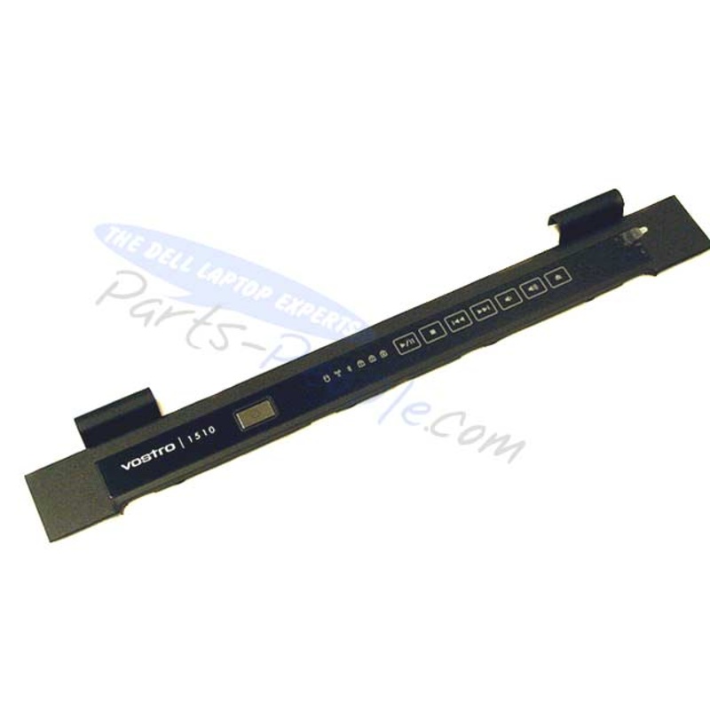 New Dell OEM Vostro 1510 Center Control Power Button Cover Assembly