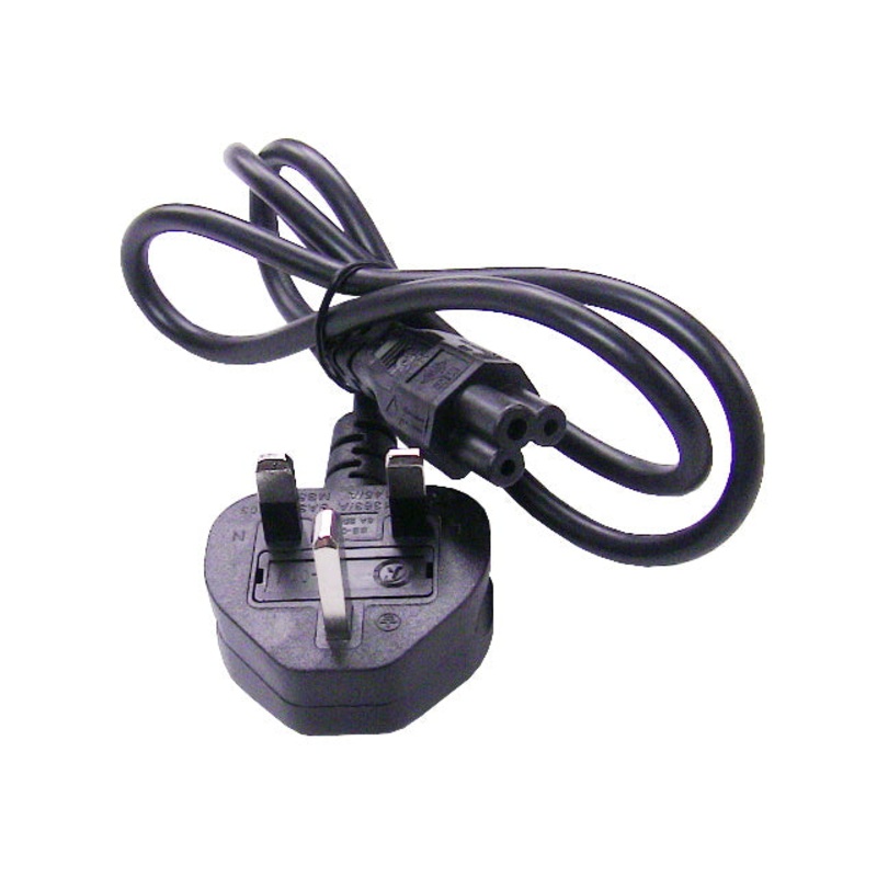 New Dell OEM Ireland UK 220V 1 Meter 3 Prong "Mickey Mouse" Power Cord J663C