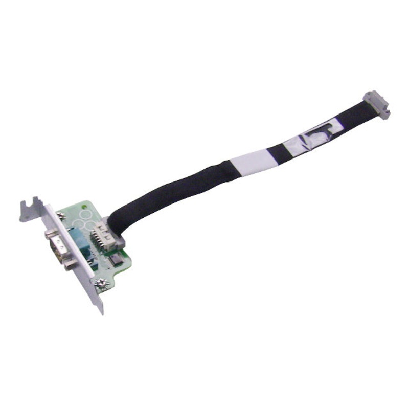 New Dell OEM Optiplex 960 980 Precision R5500 Desktop Half Height Serial Port  Half Height Bracket and Cable R500D