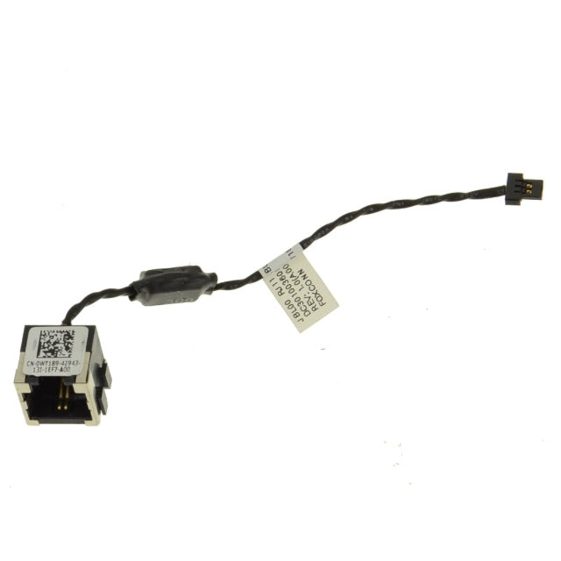 Used Dell OEM Latitude E6400 E6410 RJ-11 56k Modem Jack Port  Cable WT189