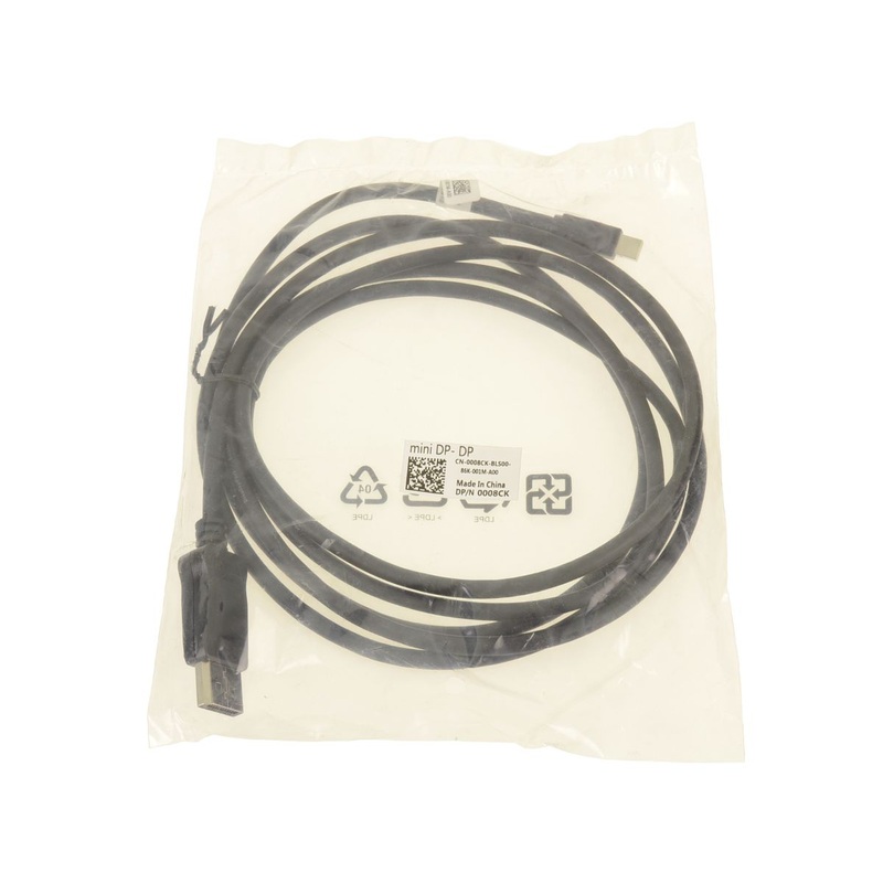 New  Dell OEM 6.5 FT DisplayPort Male to Mini-DisplayPort Male Video Cable 6FT 008CK