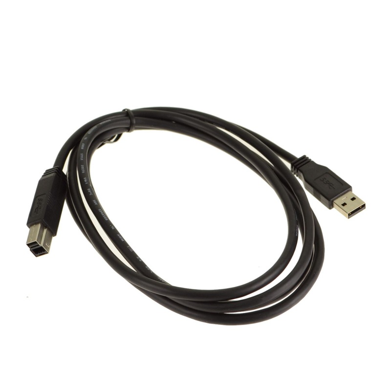 Refurbished Super Speed USB 3.0 6ft. USB A Male to USB B Male Cable USB 3.0