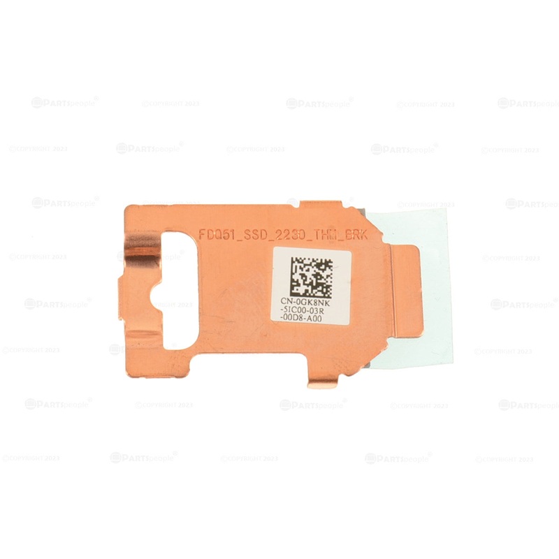 New Dell OEM Alienware m15 R3 R4  m17 R3 R4 Thermal Support Bracket for M.2 2230 SSD Slot 1 GK8NK