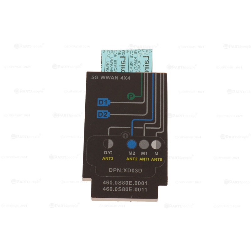 New Dell OEM Latitude 7340 Thermal Shield Support Bracket for WWAN Wireless Card XD03D