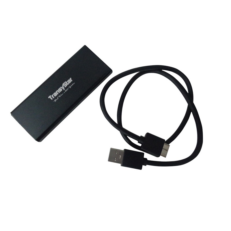 New M.2 NGFF SATA SSD To USB 3.0 3.1 Type-C External Drive Enclosure Case w/ UASP