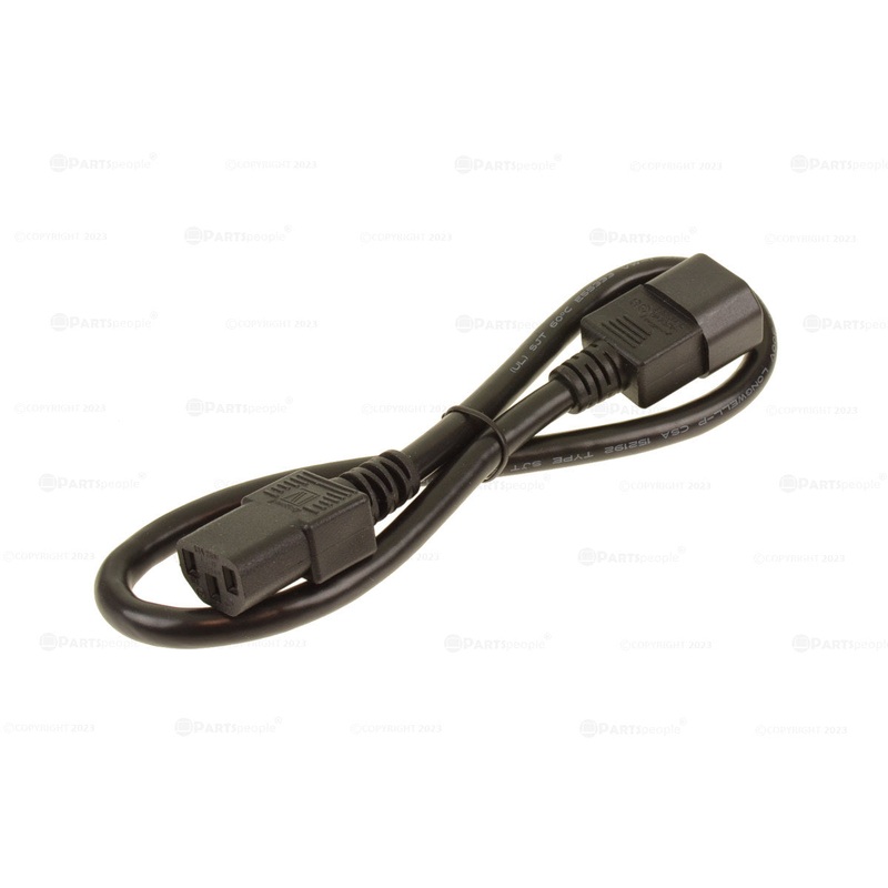 Refurbished Dell OEM C13 C14 Power Cord 2 Foot Extension 13A 125V 2FT Cord  95DYN