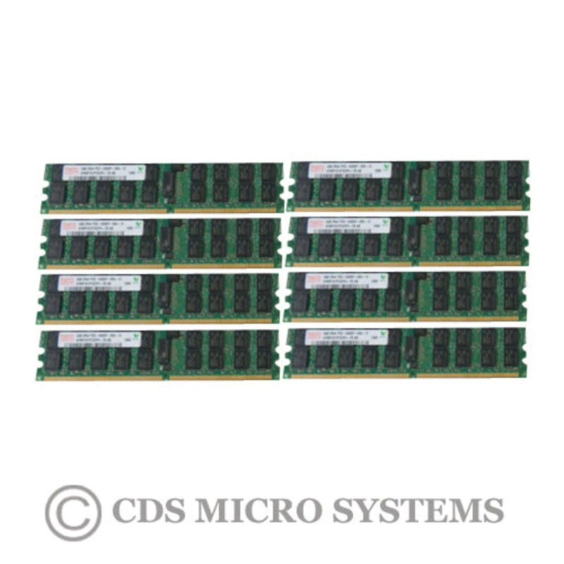 New 32GB (8x4GB) PC2-5300P Server Memory for Dell PowerEdge 2970 6950 M905 R300 T300