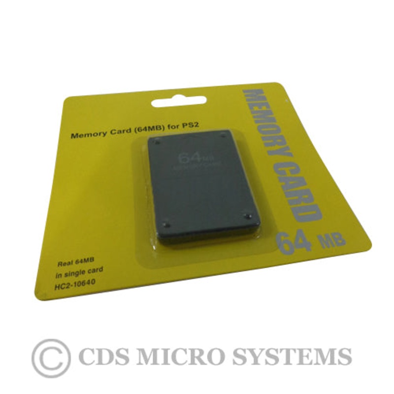 New 64MB Memory Card for Sony PlayStation 2 PS2 Video Game Consoles