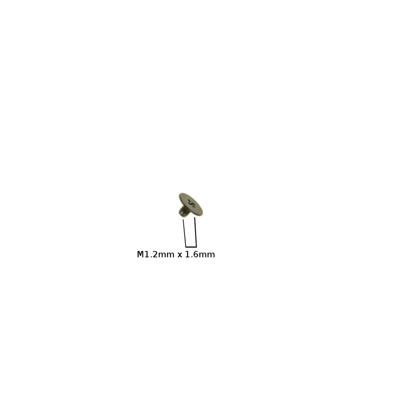 Used Single Replacement Screw for Dell OEM Alienware Latitude Inspiron Precision XPS M1.2 x 1.6mm