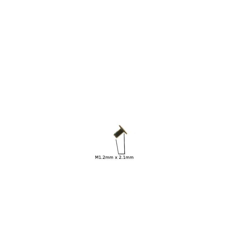 Used Single Replacement Screw for Dell OEM Alienware Latitude Inspiron Precision XPS M1.2 x 2.1mm