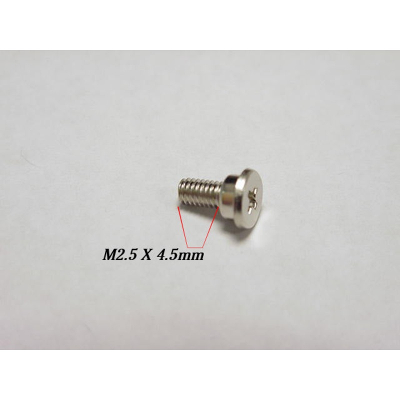 Used Single Replacement Screw for Dell OEM Latitude Inspiron Precision XPS Laptops M2.5 x 4.5mm