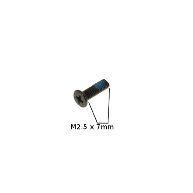 Used Single Replacement Screw for Dell OEM Latitude Inspiron Precision XPS Laptops M2.5 x 7mm