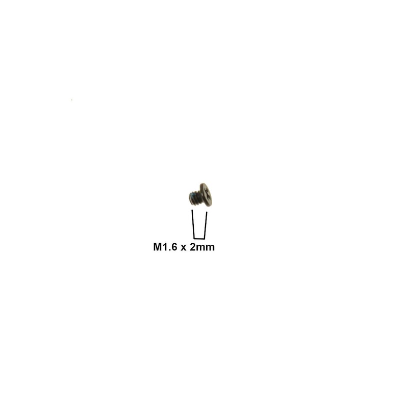 Used Single Replacement Screw for Dell OEM Latitude Inspiron Precision XPS M1.6 x 2mm