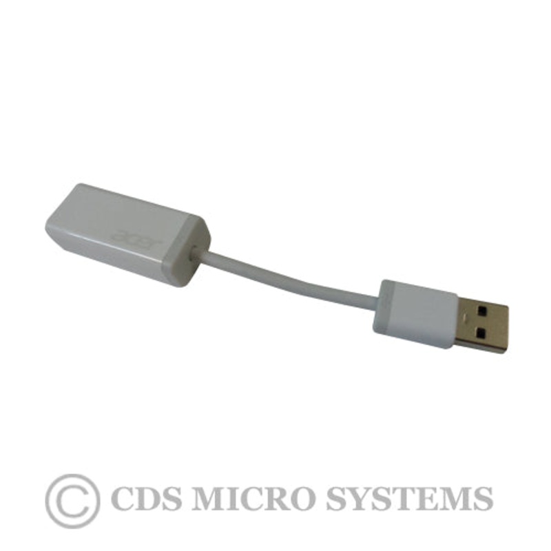 New Acer Chromebook C720 C740 C810 C910 Laptop USB to RJ45 Converter Cable