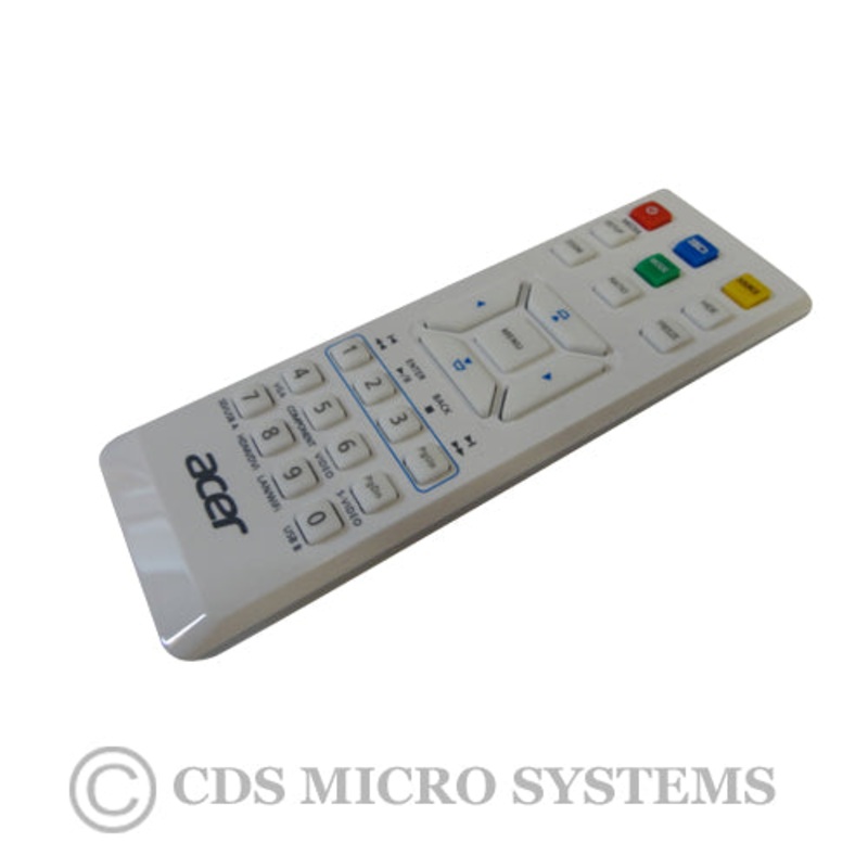 New Acer H5380 P1173 X1173 X1373 White Projector Remote Control
