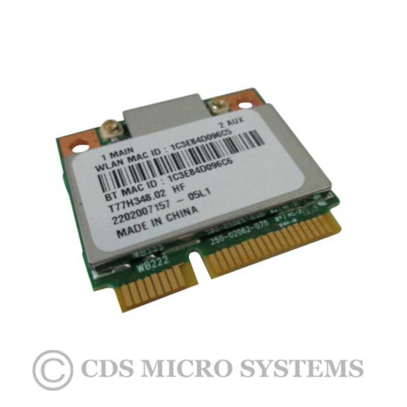 New Acer Laptop Wireless WIFI WLAN Card T77H348.02 HF NU.SGPSI.024