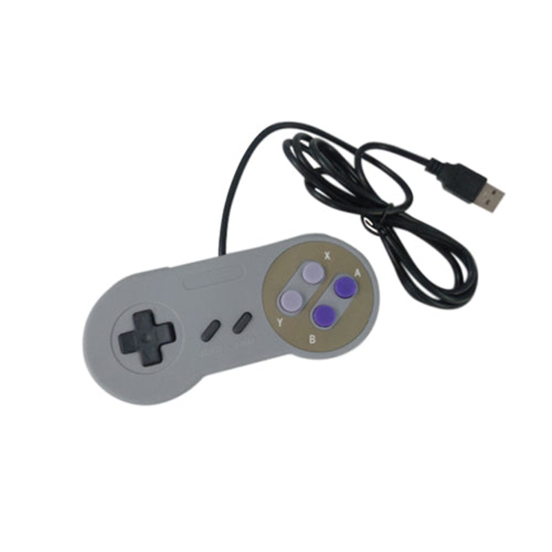 New Retro Super Nintendo SNES USB Controller Gamepad for Raspberry Pi 3 / PC / MAC