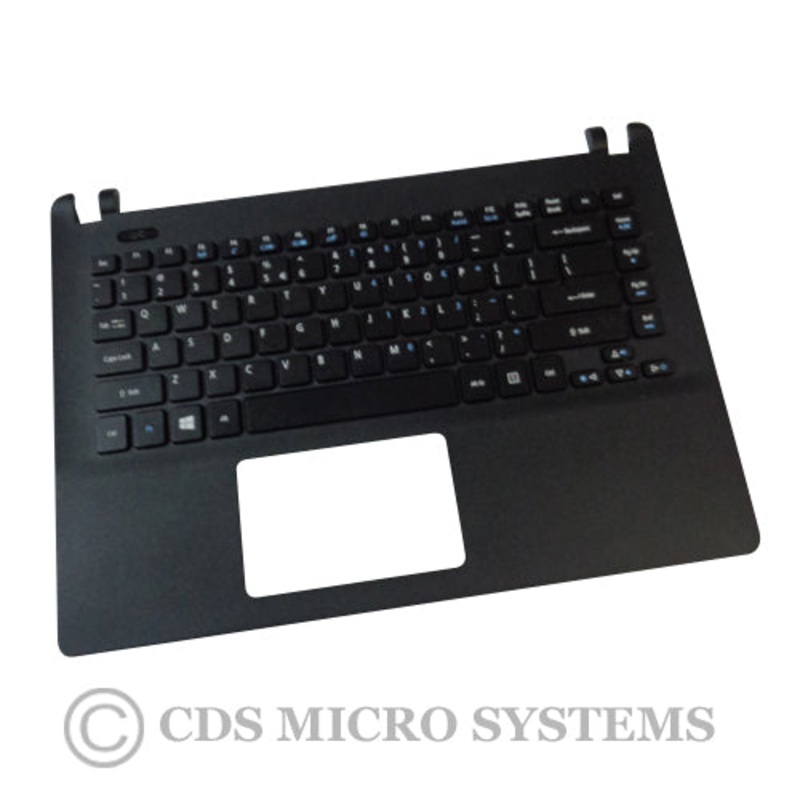 New Acer Aspire ES1-411 Black Upper Case Palmrest & Keyboard 60.MRUN7.028
