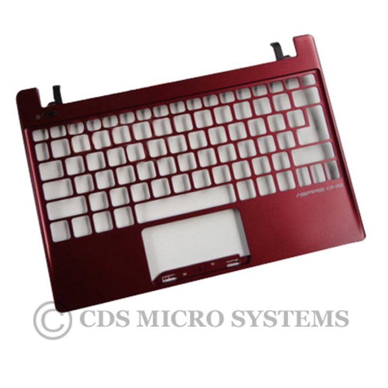New Acer Aspire One 756 Red Netbook Upper Case Palmrest 60.SGZN2.001
