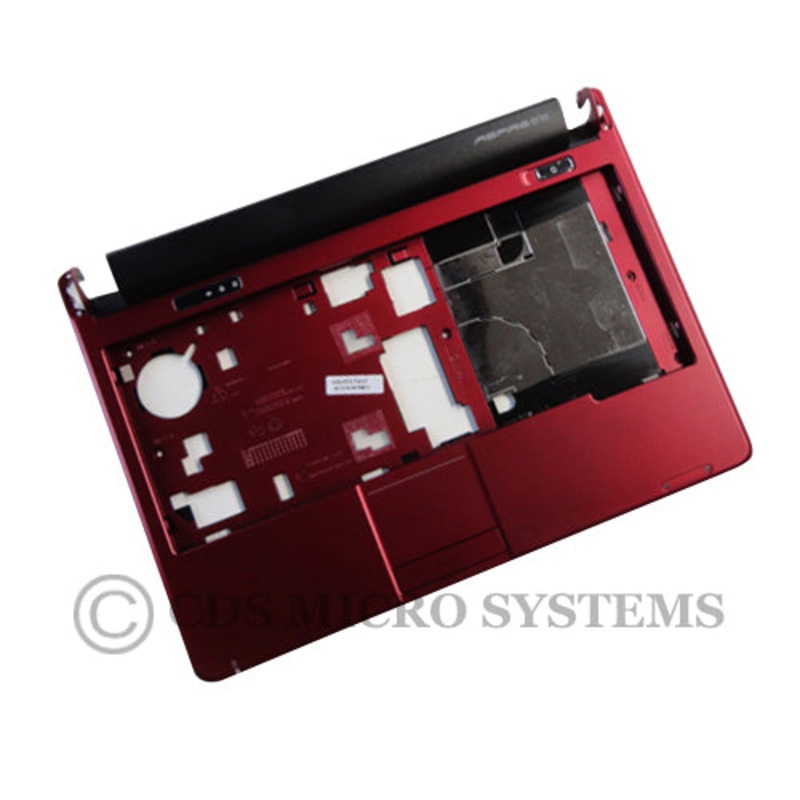 New Acer Aspire One D250 KAV60 Netbook Red Upper Case Palmrest & Touchpad