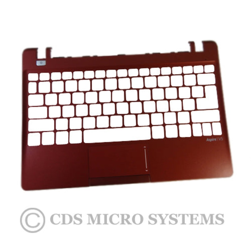 New Acer Aspire V5-123 Red Upper Case Palmrest & Touchpad