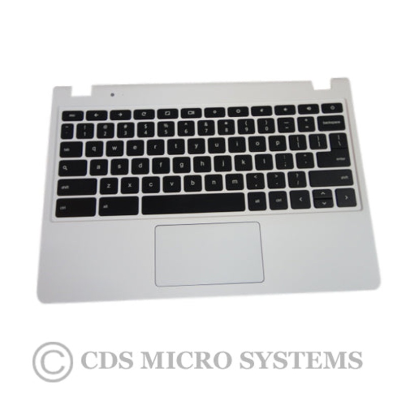 New Acer Chromebook C720P White Palmrest, Keyboard & Touchpad 60.MKEN7.001