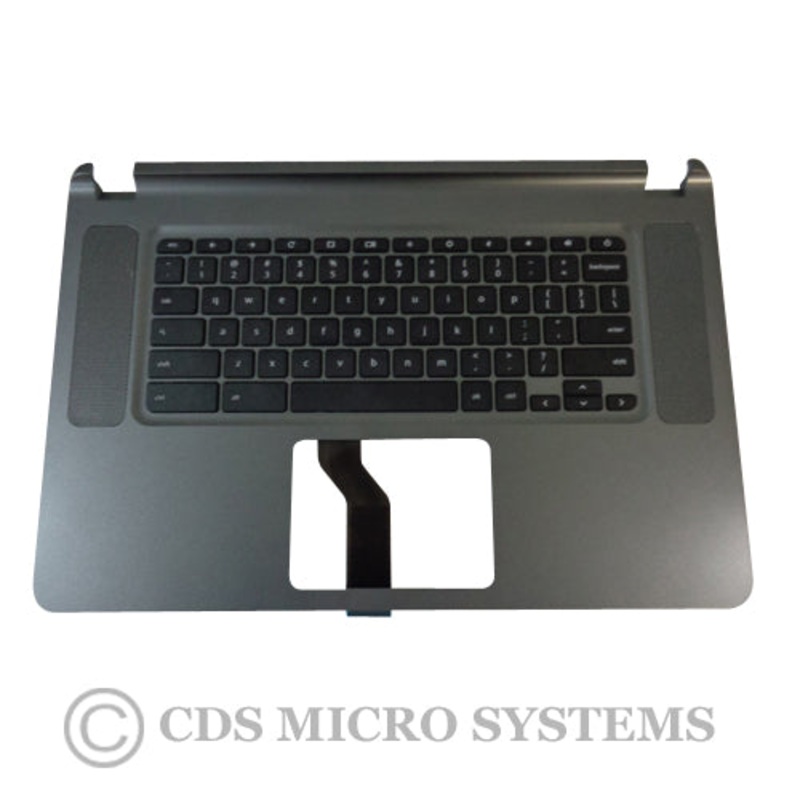 New Acer Chromebook CB3-531 Laptop Grey Upper Case Palmrest & Keyboard