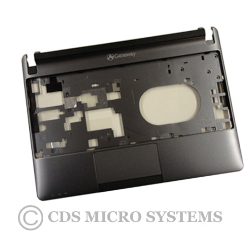 New Gateway LT41P Netbook Upper Case Palmrest & Touchpad 60.Y43N7.001