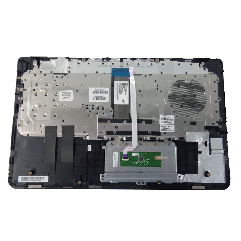 New Genuine HP Pavilion 15-BK 15T-BK Palmrest w/ Keyboard & Touchpad 862648-001