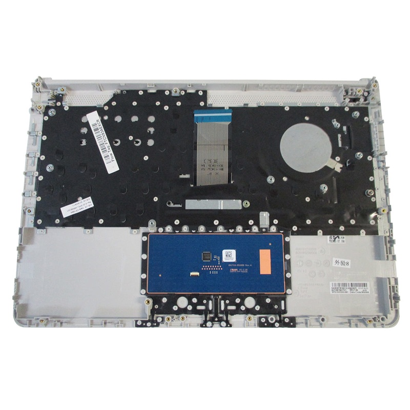 New HP 14-CF 14-DF 14-DK Palmrest w/ Non-Backlit Keyboard & Touchpad L48648-001