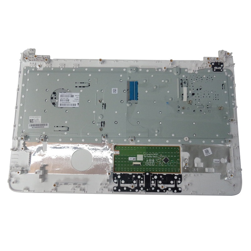 New HP 15-AC 15T-AC 15-AF 15Z-AF White Palmrest Keyboard & Touchpad 813976-001